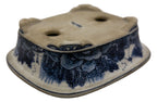 Ito Gekkou sometsuke rectangle bonsai pot