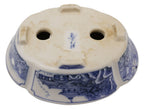 Ito Gekkou sometsuke mokko bonsai pot with village panels