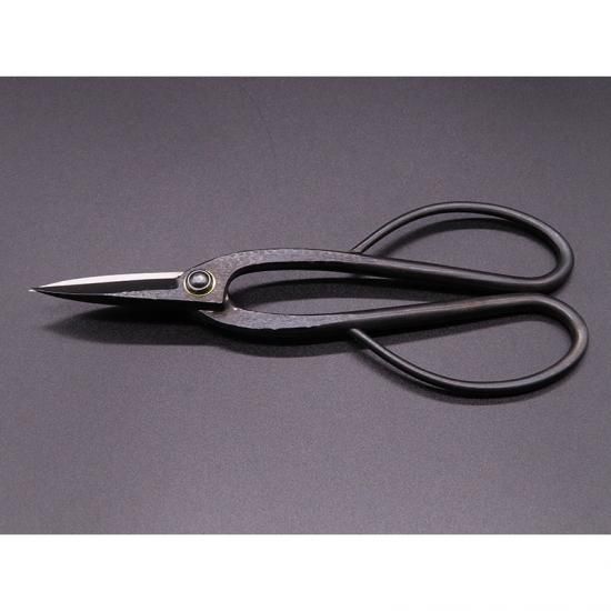 DEN Traditional Long-Handled Bonsai Scissors — Hand-Forged Steel