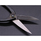 DEN Traditional Long-Handled Bonsai Scissors — Hand-Forged Steel