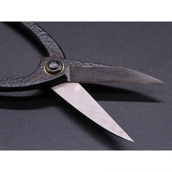 DEN Traditional Long-Handled Bonsai Scissors — Hand-Forged Steel