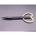 DEN Twig Scissors, Rattan-Bound Handle — Premium Steel