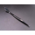 DEN Straight Bonsai Tweezers, 210mm — Black Stainless
