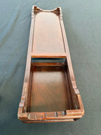 Two-Level Japanese Rosewood Display Stand, 20" Long