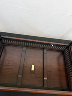 Japanese Rosewood Display Table, 29.5" x 19", Spindle Gallery