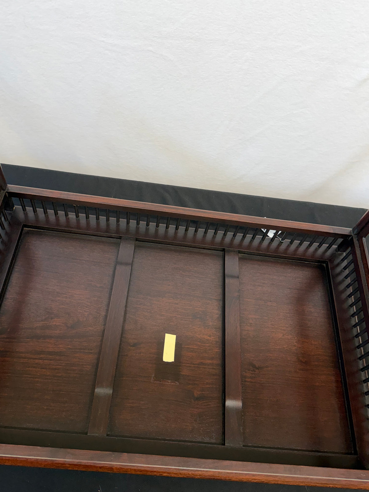 Japanese Rosewood Display Table, 29.5" x 19", Spindle Gallery