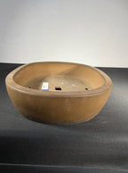 Unglazed Oval Bonsai Pot 14 x 11 x 3