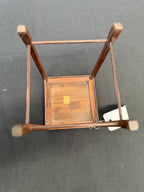 Tall Square Frame-and-Panel Hardwood Stand