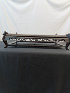 Low Japanese Rosewood Display Table, 29.5" x 17", Carved Scroll Corner Ears