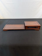 Two-Level Japanese Rosewood Display Stand, 20" Long