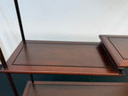 Japanese Rosewood Display Shelf (Kazaridana), Scroll-Linked Shelves, Signed