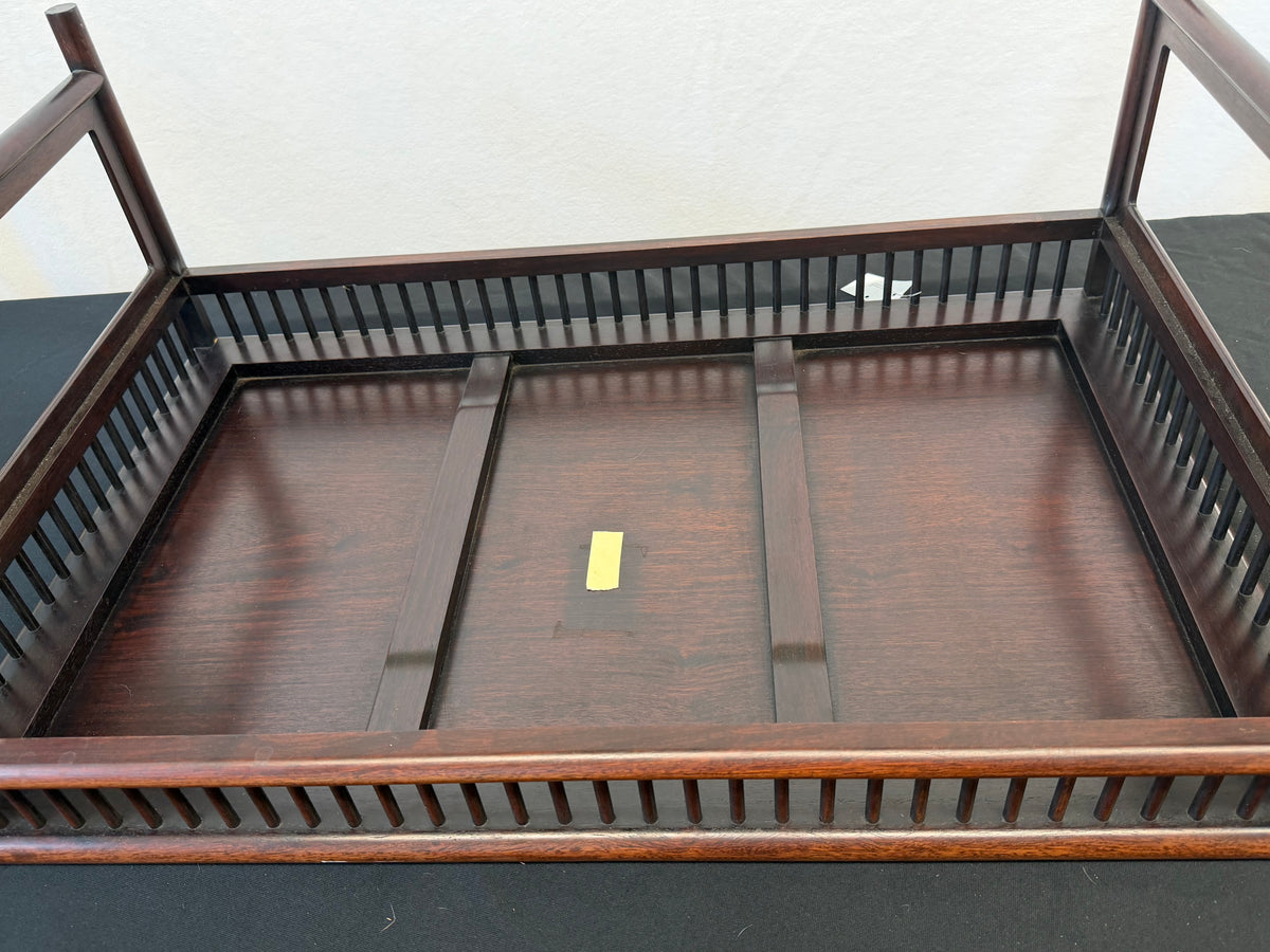 Japanese Rosewood Display Table, 29.5" x 19", Spindle Gallery