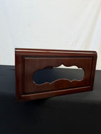Japanese Rosewood Display Table, 29.5" x 16.25", 10.5" Tall, Carved Scroll Feet