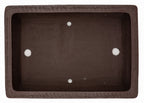 Yamaaki Vintage Unglazed Rectangle Bonsai Pot 16x11 Exceptional