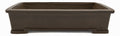 Suzuki Suzan Rectangle Bonsai Pot | 12" Special Commission Triple Stamp