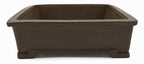 Suzuki Suzan Rectangle Bonsai Pot | 12" Special Commission Triple Stamp