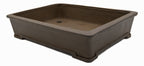 Suzuki Suzan Rectangle Bonsai Pot | 12" Special Commission Triple Stamp