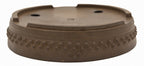 Suzuki Suzan Unglazed Drum Bonsai Pot – Rare Chop Mark
