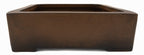 Suzuki Suzan Vintage Unglazed Rectangle Bonsai Pot 17"