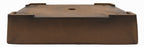 Suzuki Suzan Vintage Unglazed Rectangle Bonsai Pot 17"