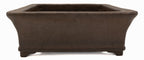 Suzuki Suzan Vintage Rectangle Bonsai Pot 17" Unglazed