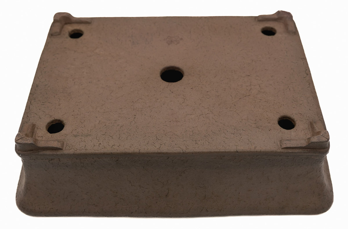 Suzuki Suzan Vintage Rectangle Bonsai Pot 17" Unglazed