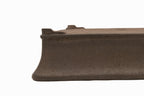 Large Rectangular Unglazed Japanese Bonsai Pot – Suzuki Suzan Kiln, Chop Signature, Flat Rim, Bottom Border