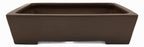 Gyouzan Nakano Yokizou 1st Gen Vintage Unglazed Rectangle Bonsai Pot
