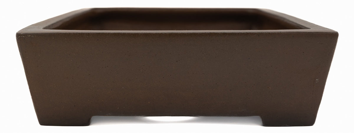 Gyouzan Nakano Yokizou 1st Gen Vintage Unglazed Rectangle Bonsai Pot