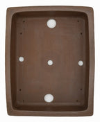 Gyouzan Nakano Yokizou 1st Gen Vintage Unglazed Rectangle Bonsai Pot