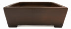 Gyouzan Nakano Yokizou 1st Gen Large Unglazed Rectangle Bonsai Pot