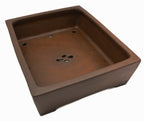 Gyouzan Nakano Yokizou 1st Gen Large Unglazed Rectangle Bonsai Pot