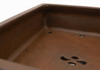 Gyouzan Nakano Yokizou 1st Gen Large Unglazed Rectangle Bonsai Pot