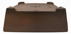 Gyouzan Nakano Yokizou 1st Gen Large Unglazed Rectangle Bonsai Pot