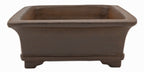 Gyouzan Nakano Yokizou 1st Gen Vintage Unglazed Rectangle Bonsai Pot 11"