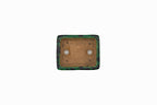 Small Rectangular Green Bushuan Japanese Bonsai Pot – Heavy Drip Glaze, Hand Carved, Cloud Feet, Chop Mark
