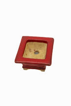 Bushuan Whisper, 3.0x2.5x1.0 inch, Pot #666 – Fukushige’s Petite Rectangle from Japan