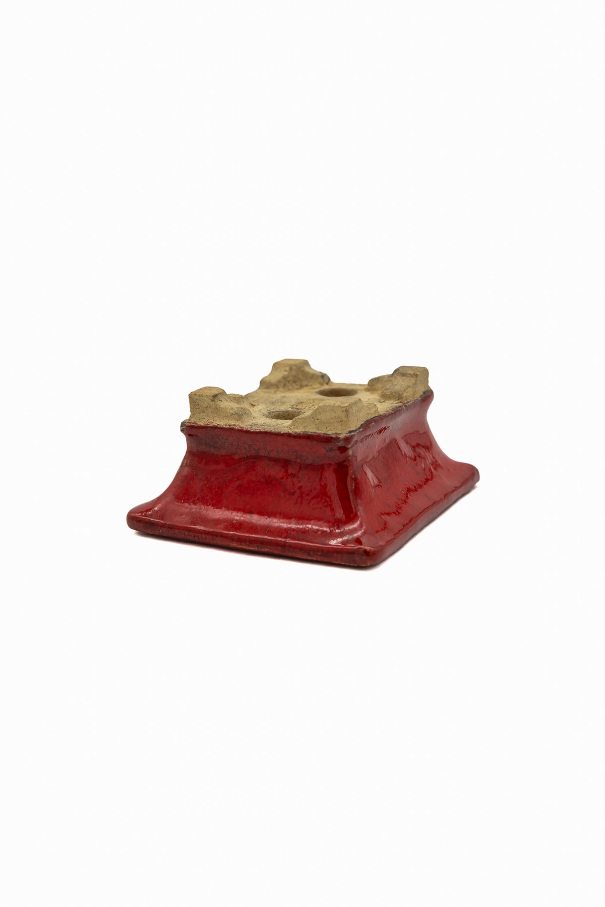 Bushuan Whisper, 3.0x2.5x1.0 inch, Pot #666 – Fukushige’s Petite Rectangle from Japan