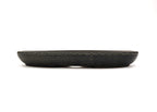 Medium Oval Grey Glazed Sara Rayner Bonsai Pot – Vintage Nail Head Signature USA