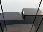 Japanese Rosewood Display Shelf (Kazaridana), Stepped Middle Shelf, 23.5" Tall