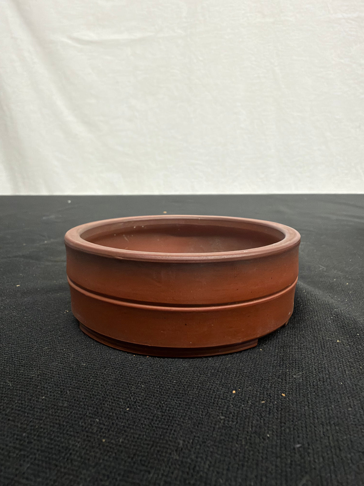 Bigei Banded Drum Round – Cut Foot Ring, Chop Stamped