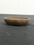 Kenzan Unglazed Oval – Warm Textured Clay