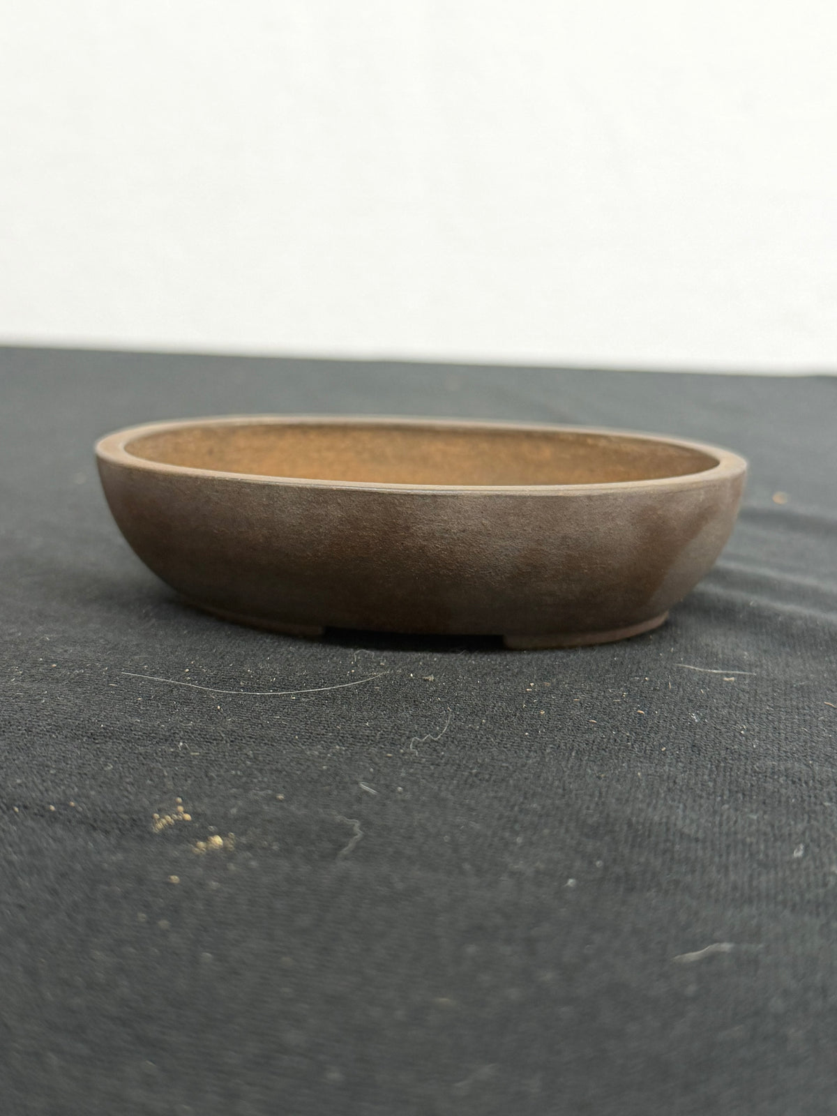 Kenzan Unglazed Oval – Warm Textured Clay