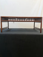 Japanese Rosewood Display Table, 29.5" x 19", Spindle Gallery