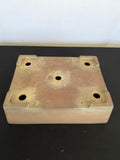 16.5x12.5x4.75 Inch Gyouzan Rectangle Bonsai Pot – Unglazed, Chop Marked