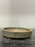 Syunzan Crackle Celadon Oval – Iron Rim