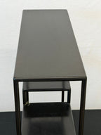 Japanese Rosewood Display Shelf (Kazaridana), Stepped Middle Shelf, 23.5" Tall