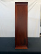 Japanese Rosewood Display Shelf (Kazaridana), Scroll-Linked Shelves, Signed