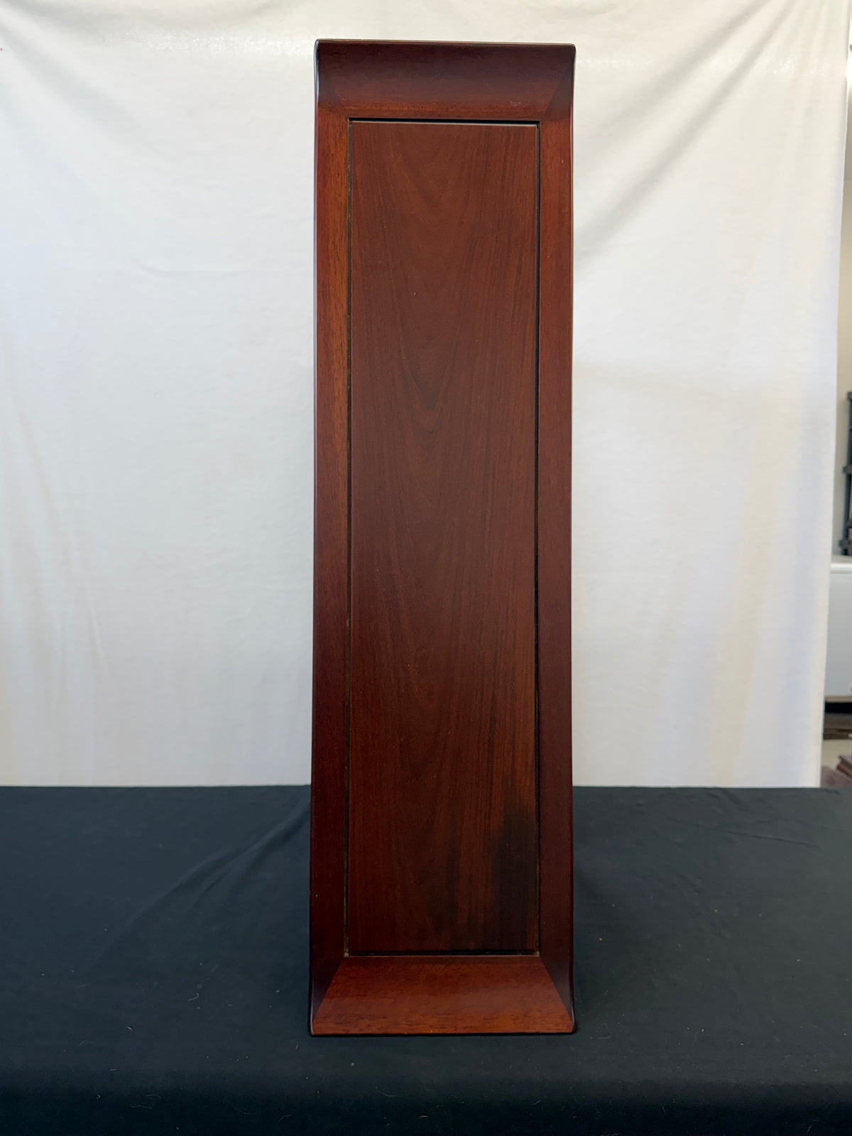 Japanese Rosewood Display Shelf (Kazaridana), Scroll-Linked Shelves, Signed