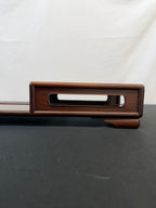 Two-Level Japanese Rosewood Display Stand, 20" Long